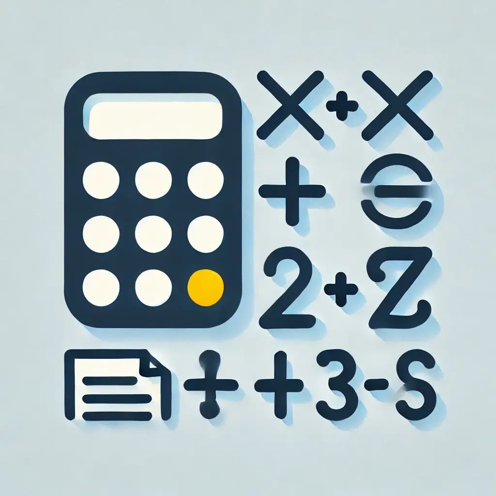 Student using math problem solver app on tablet with happy expression