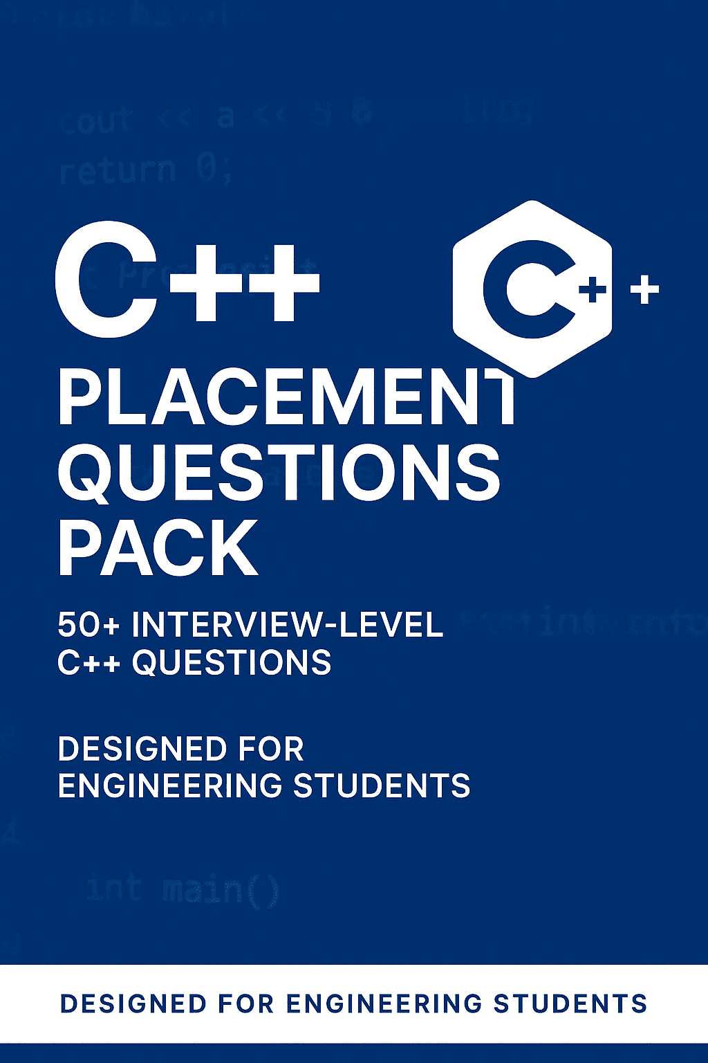 C++ Questions